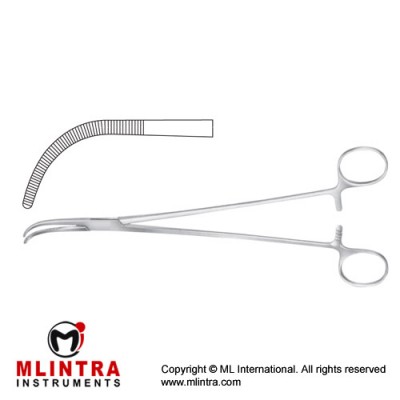 Mixter Dissecting and Ligature Forcep Curved Stainless Steel, 23 cm - 9" Mixter Dissecting and Ligature Forcep Curved Stainless Steel, 23 cm - 9"